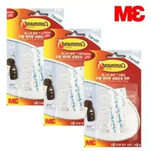 [JED] 후크 미니 옷걸이 벽걸이 행거 투명 코맨드