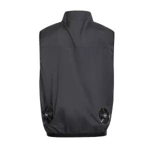 K2 세이프티 선풍기조끼 쿨링 아이스팩 조끼 차콜색