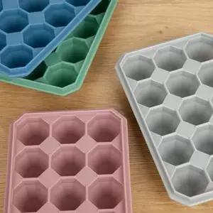 실리콘몰드 실리콘 얼음틀 15구 아이스 트레이 모양 실리콘틀