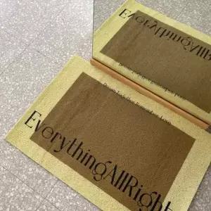 [골드스마일]카페 발매트 미끄럼방지 러그 현관 샤기