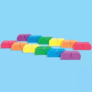 초등체육 장애물만들기 훌라후프 고정홀더 12개입/ 유아게임 실내공놀이 스포츠