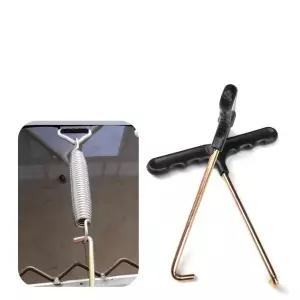 호환  트램펄린 용수 풀 키트 풀러 도구 트램펄린 스포츠 장비 아연 도금 와이어 5mm 헤비 듀티 장력 T 후