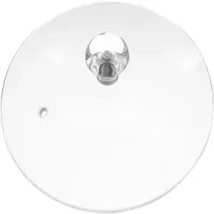 수프 냄비와 조리기구를 위한 스팀 통풍구 전자레인지 안전한 투명 커버 교체용 6.57인치 범용 유리 뚜껑