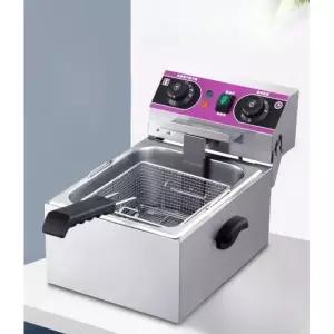 핫도그 튀김기계 감자 푸드트럭 스틱 꼬치 분식 JRC-13L 오일밸브타이머 소형