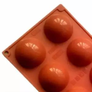 [JED] 반원 트레이 젤리 몰드 몰드 틀 모양 비누 미니 반구 용기 방향제 실리콘 8구 초콜릿 초콜렛