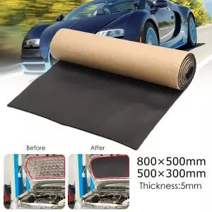 호환  다용도 자동차 단열 매트 방음 코튼 혼합재 자동차 도어 후드 엔진 루프 트렁크 오디오 소음 감소용