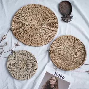 라탄 원형 테이블매트(M 사이즈)