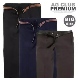 바지 빅사이즈 기모 면바지 DG_본딩밴드 슬랙스