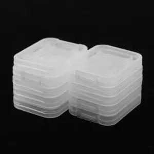 SD카드보관함 수납 케이스 10개 투명 Sd Sdhc 메모리 카드 홀더 상자 보관함