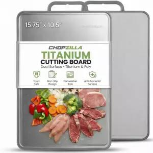 고기 야채 도마 식기세척기 안전 - 15.75 x 10.5 1 Pk 에치 인 자가 있는 주방용 초프질라 티타늄 식품