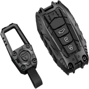 키체인 아연 합금 보호 자동차 케이스 액세서리 실리콘 키셸이 포함된 도요타 키포브 커버용 오체즈비