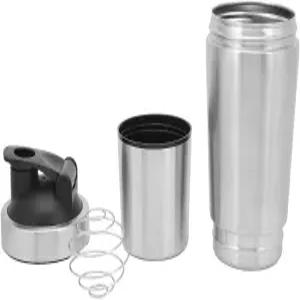 저울이 달린 사이랭크 스테인리스 스틸 셰이커 병 단백질