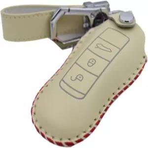 조라틴 정품 가죽 키 포브 커버 케이스 프로텍터 2017년형 포르쉐 파나메라 2017+ 카이엔 2018+ 911 2020+