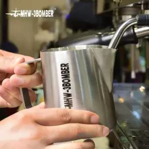 디자인 라떼 악어부리 스팀 우유 바리스타 폭격기 아트 카페