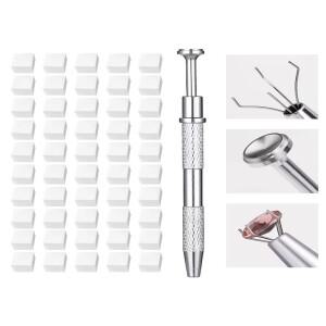 스펀지 그라데이션 네일 아트 스탬퍼 도구 젤 폴리쉬 컬러 브러쉬 글리터 파우더 도팅 펜 매니큐어 액세서