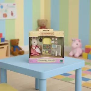 실바니안패밀리 (쵸콜릿 토끼 엄마 냉장고) 음식소품 모형 미니어처 주방놀이 인형놀이