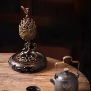 대형 향로 기도 침향 두꺼운 데코 불교 향도 법당