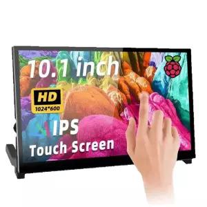 헤드업디스플레이 HUD 라스베리 파이 5 4B 3B 홀더 모니터 101인치 IPS LCD 터치 스크린 1024x600 HDMI 디