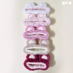 학생 세안밴드 헤어밴드 욕실 양털 어린이 극세사 세수