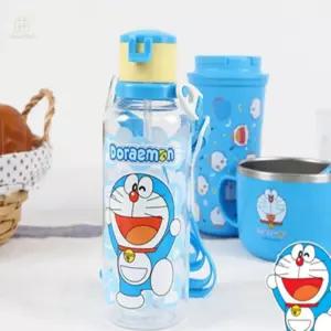 NEW 도라에몽 트라이탄 빨대물통 380ML,국내생산 도라에몽컵