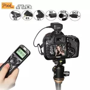 무선동조기 Canon Nikon Sony 소니 카메라용 Pixel TW-283 무선 타이머 셔터 릴리즈 케이블DC0 DC2 N3 E3 S