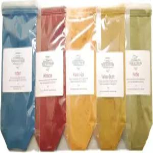 천연 비누 착색제 러 5온스 제조 및 화장품.비누 용품 인디고 히비스커스 로즈 힙 옐로우 독 넷틀