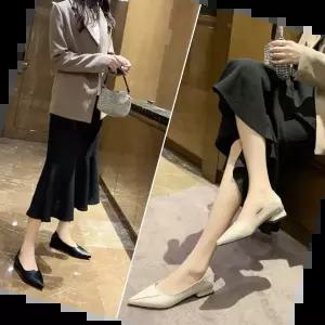 여자플렛플랫수즈 신혼 여행 준비 낮은 구두 편한 플랫 슈즈 연말 모임