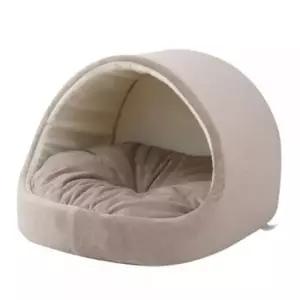 애견하우스 강아지 동글 하우스 브라운 대형 고양이 숨숨집 1P