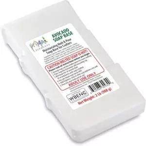 원시 요소 아보카도 비누 베이스 제작 및 제조를 위한 보습용 녹이고 부은 글리세린 쉽게 자를 수 있습니다