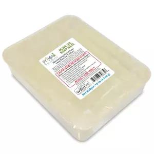 원시 요소 올리브 오일 비누 베이스 제작 및 제조를 위한 보습용 녹이고 부은 글리세린 쉽게 자를 수