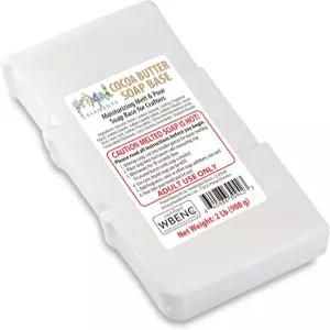 원시 요소 코코아 버터 비누 베이스 제작 및 제조를 위한 보습용 녹이고 부은 글리세린 쉽게 자를 수