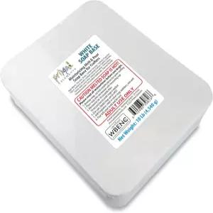 원시 요소 화이트 비누 베이스 제작 및 제조를 위한 보습용 녹이고 부은 글리세린 쉽게 자를 수 있고 무향