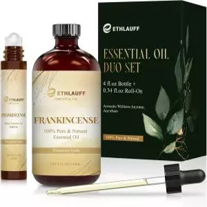 프랑켄스 에센셜 오일 아로마테라피 디퓨저 스킨케어 마사지 캔들 비누 만들기를 위한 순수 및 천연