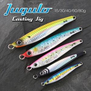 FSTK Sea Bass Lure Jugulou 캐스팅 지그 15g30g40g60g80g 참치 롱 미끼 스피닝 인공 스푼 바닷물 낚시