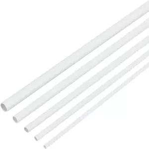 OLYCRAFT 30Pcs ABS 플라스틱 중공 원형 튜브 12인치 길이 막대 3mm DIY 수제 모래 테이블 재료 모델