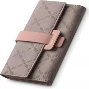 파울로 세리니 지갑 여성 - 동전 있는 카드 홀더 9장 손목렛 생일 선물 빌레테라 드 무예르 9가지 색상