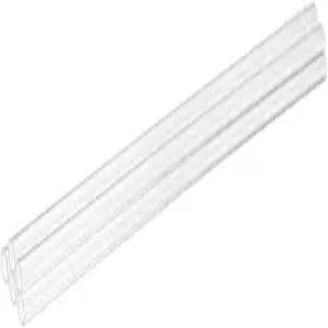 uxcell 5Pcs 투명 경질 아크릴 파이프 6mm 0.24 ID x OD 10인치 원형 폴리카보네이트 튜브 배관 조명