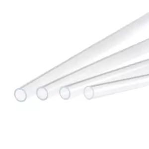 MECCANIXITY 아크릴 파이프 단단한 원형 튜브 클리어 1/4 6mm ID OD 20인치 조명 모델 배관 공예품 4팩