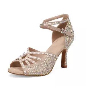 라틴댄스화 라인댄스화 스포츠댄스 탱고 퍼 여성댄스구두