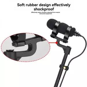 바이올린마이크 현악기 색소폰 바이올린 피아노 혼 하이퍼카디오이드 미니 휴대용 마이크용 ELECT-IM-22 유