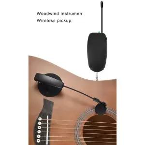 바이올린마이크 현악기 기타 바이올린 비올라 첼로 만돌린용 UHF 무선 마이크 휴대용 악기 바이올린용
