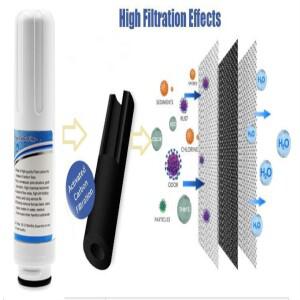 알칼리 물 필터 카트리지/물 이오나이저 내장 교체 섬유 탄소 대만 만든 (QY-729 전용)