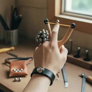 슬링샷 전용 초강력 마그네틱 자석 반지 강구 수거 홀더