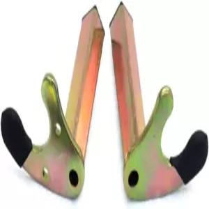 2Pcs 휠 프레임 스탠드 모터사이클 스윙 암 트 삼각대 후크 스윙램 스풀 슬라이더 U-스타일/L-스타일 포크