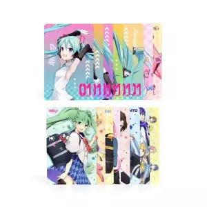 (정품) 위드썸띵 하츠네미쿠 보컬로이드 포토카드 세트 린 렌 미쿠