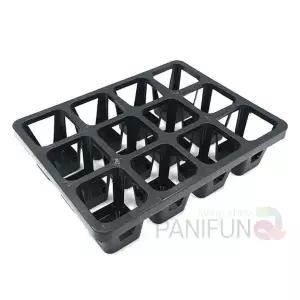 사각 화분 받침 12구 이동식 식물 트레이 육묘 모종 재배용