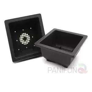 미니 정사각 화분 원예 가드닝 플라스틱 실내 식물 재배용 토분