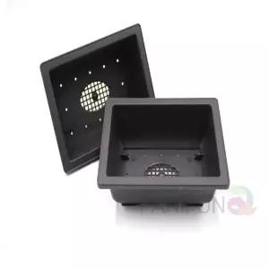 가벼운 미니 직사각 플라스틱 화분 텃밭 다용도 식물 재배