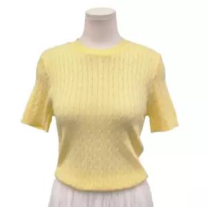 [롯데백화점]스튜디오화이트 꽈베기 반팔 니트 (ML5KTS348)