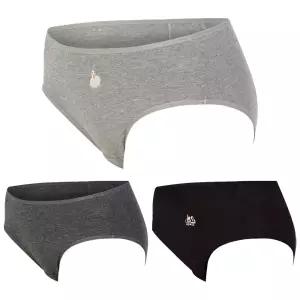 (제이지몰)여성 샘방지 위생 팬티 3매 세트 주니어 학생 겸용 면스판 생리 속옷 MD768